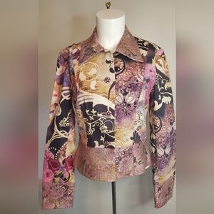 ALBERTO MAKALI - BLAZER - SIZE 6 - COLOR FULL